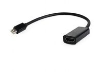 Gembird A-MDPM-HDMIF-02 Mini Displayport HDMI Zwart kabeladapter/verloopstukje - thumbnail