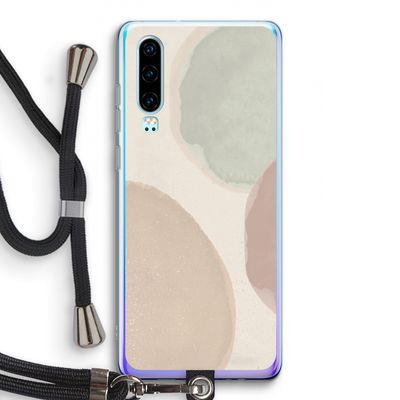 Geo #8: Huawei P30 Transparant Hoesje met koord