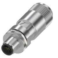 BALLUFF BCC0HTL Sensor/actuator connector, niet geassembleerd M12 x 1 Aantal polen (sensoren): 8 1 stuk(s)
