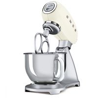 Smeg SMF02CREU mixer Staande mixer Crème, Zilver 800 W - thumbnail