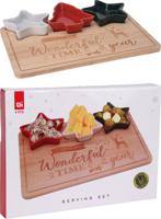Serving Set On Tray Set 4Pcs - Nampook Serving Set On Tray Set 4Pcs - Nampook
