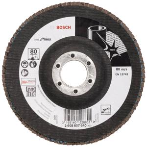 Bosch Accessories 2608607640 X581 Lamellenschijf Diameter 125 mm Boordiameter 22.33 mm RVS 1 stuk(s)