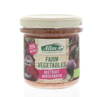 Allos Farm vegetables rode biet & mierikswortel bio 135 Gram