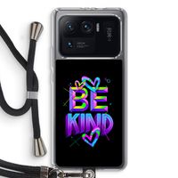 Be Kind: Xiaomi Mi 11 Ultra Transparant Hoesje met koord