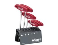 Wiha Stiftsleutelset met dwarsgreep | Zeskant | 8-delig hoogglans vernikkeld | incl. werkbankhouder - 953 - 00953 Wiha Stiftsleutelset met dwarsgreep | Zeskant | 8-delig hoogglans vernikkeld | incl. werkbankhouder - 953 - 00953