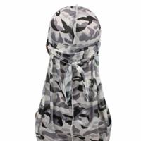 w-4 Camouflage lange-tailed Pirate Hat tulband Cap afdrukken