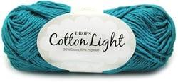 Drops Cotton Light Uni Colour 014 Donker Turkoois