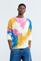 Tie-Dye-trui - RED - XL