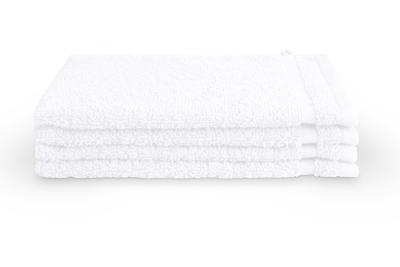 Byrklund Washand 16x21 cm 500gram Wit - 4 stuks