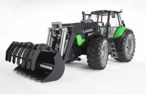 bruder Deutz Agrotron X720 met frontlader modelvoertuig