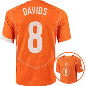 Nike Nederland Total 90 Davids 8 Thuisshirt 2004 Reissue