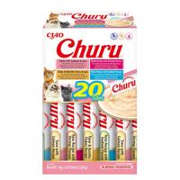 Inaba Ciao Churu multipack met zeevruchten kattensnack 20 x 14 g