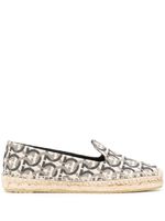 Ferragamo espadrilles imprimées - Tons neutres