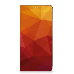 Stand Case voor OPPO Reno10 | 10 Pro Polygon Red