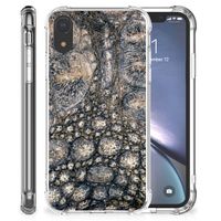 Apple iPhone Xr Case Anti-shock Krokodillenprint - thumbnail