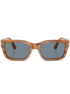 Persol lunettes de soleil teintées à monture rectangulaire - Marron