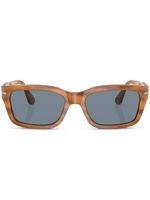 Persol lunettes de soleil teintées à monture rectangulaire - Marron