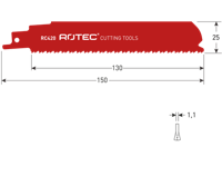 Rotec Reciprozaagblad rc420 bim 150mm (5st)