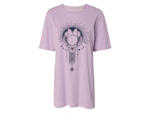Dames bigshirt (Paars, XS (32/34))