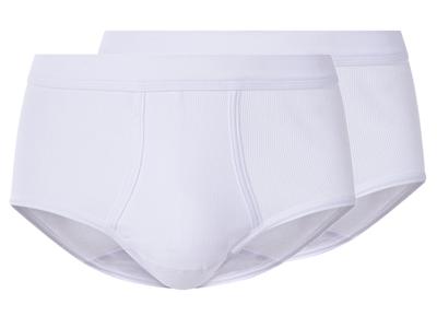 esmara Men Set van 2 heren onderbroeken - dubbelrib (XL)