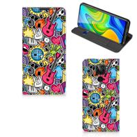 Xiaomi Redmi Note 9 Hippe | Standcase | Punk Rock