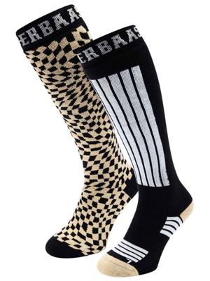 Poederbaas Skisokken 2-pack Warm Sand-35/38