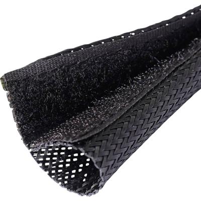 Quadrios 25CA483 25CA483 Gevlochten slang Zwart PET 33 tot 50 mm per meter