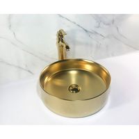 Waskom SaniClear Oro | 40 cm | Keramiek | Rond | Goud