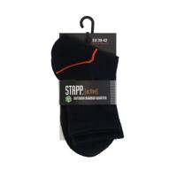 Stapp Active Outdoor Bamboo Quarter 29605 | Donkergrijs 6550 | Maat 35 - 8719534312818