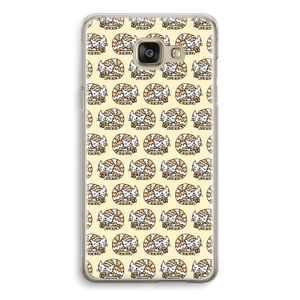 Slapende poes: Samsung Galaxy A5 (2016) Transparant Hoesje