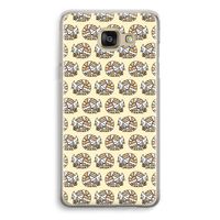 Slapende poes: Samsung Galaxy A5 (2016) Transparant Hoesje