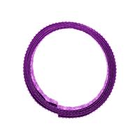 Vaessen Creative • aluminiumdraad triangle embossed 2.8mmx5m lavender