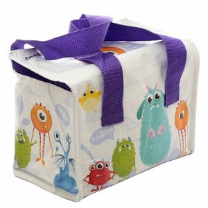 Kleine lunch koeltas Monstarz print 16 x 21 x 14 cm - 4,7 liter - Koeltas