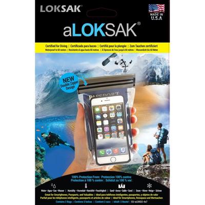 Loksak A10,2 X 16,5 Opbergzak Wit One Size