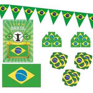 Braziliaanse decoraties versiering pakket   -