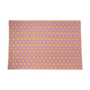 Buitenkleed rondo - paars/oranje - 200x300 cm