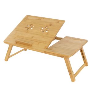 Laptop Tafel Opvouwbaar Bruin Hout ML Ontwerp