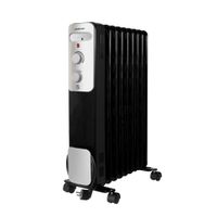 Inventum KO931B Oliegevulde Radiator 2000W Zwart/Zilver - thumbnail