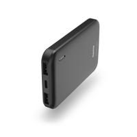Hama Pocket 5 Power Pack 5000 mAh Outputs: 2x USB-A7 Powerbank Grijs