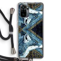 Golden Fox: Xiaomi Redmi Note 10 Pro Transparant Hoesje met koord