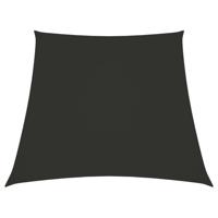 VidaXL Zonnezeil trapezium 2/4x3 m oxford stof antracietkleurig