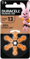 Duracell hoortoestelbatterijen DA13, blister van 6 stuks