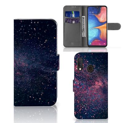 Samsung Galaxy A20e | Book Case | Stars