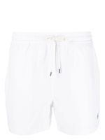 Polo Ralph Lauren short de bain à logo brodé - Blanc