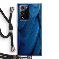 Pauw: Samsung Galaxy Note 20 Ultra / Note 20 Ultra 5G Transparant Hoesje met koord