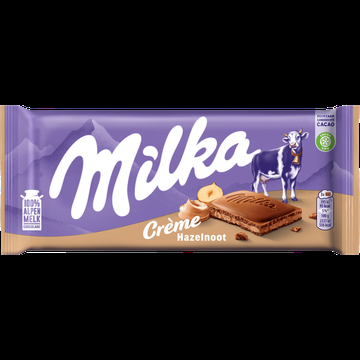 Milka Hazelnoot Chocolade Tablet 85g bij Jumbo