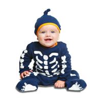 Kostuums voor Baby's My Other Me Skelet (2 Onderdelen) - Maat: 7-12 Maanden - Maat: 7-12 Maanden