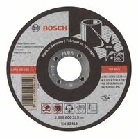 Bosch Accessoires Doorslijpschijf recht Expert for Inox AS 30 S INOX BF, 115 mm, 22,23 mm, 2,5 mm - 1 stuks - 2608600319