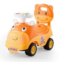 VEVOR Loopauto, 500x240x415 mm Loopauto voor peuters, Loopvoertuig met claxon en muziek, Draagvermogen 22 kg, Opbergruimte onder de stoel, Loopwagen voor peuters van 19 tot 36 maanden