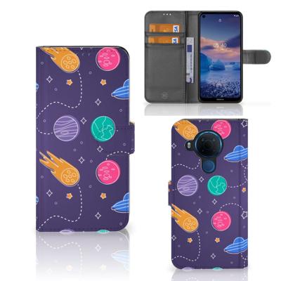 Nokia 5.4 | Wallet Case | met Pasjes | Space